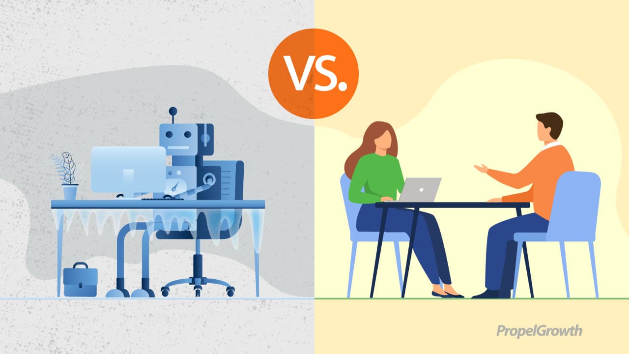 LinkedIn Automation vs Human-to-Human Results