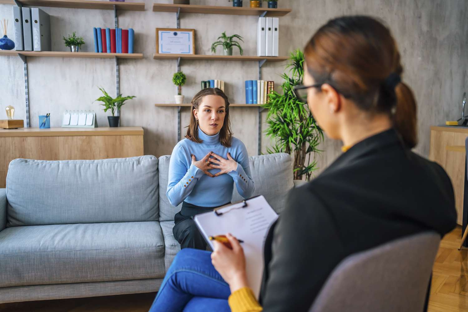 CBT cognitive behavioral therapy concept